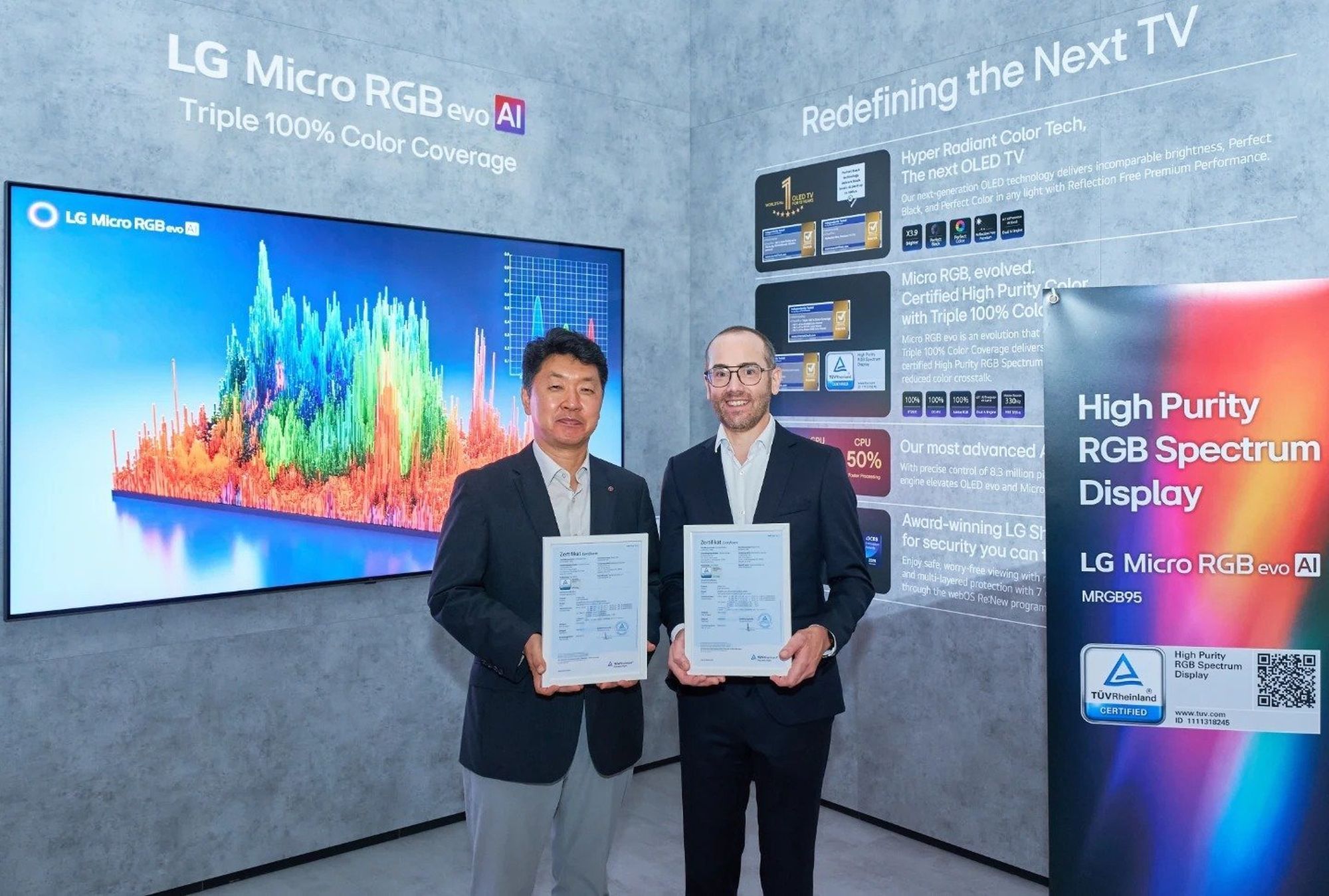 Procesor z flagowych OLED-ów trafia do LCD. LG pokazuje ekrany Micro RGB evo na IFA 2026