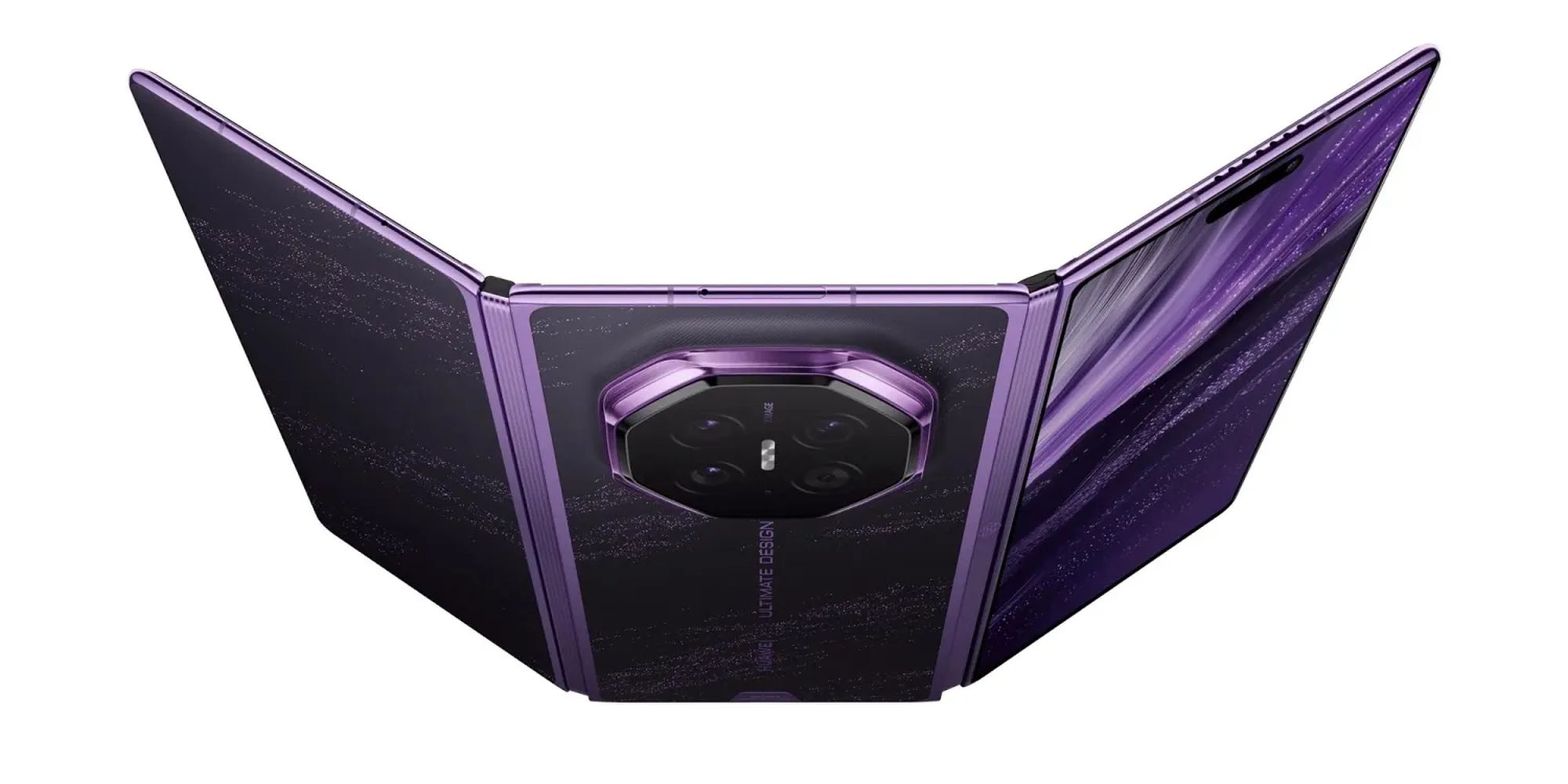 Huawei Mate XT2 zmienia konstrukcję. Podwójnie składany telefon chowa ekran do środka i kopiuje patent Samsunga