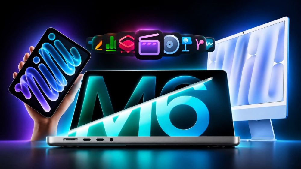 Zdjęcie okładkowe do wpis MacBook Pro M6, iMac M6 i&nbsp;iPad mini OLED – wszystkie nowości Apple