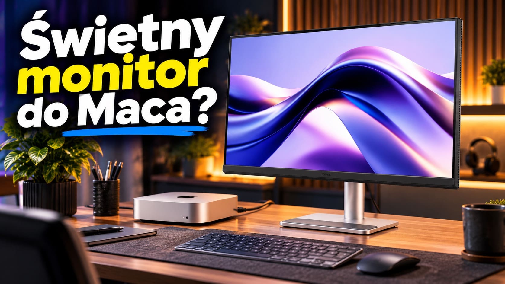 BenQ MA270UP – test monitora 4K zaprojektowanego dla Maca [wideo]