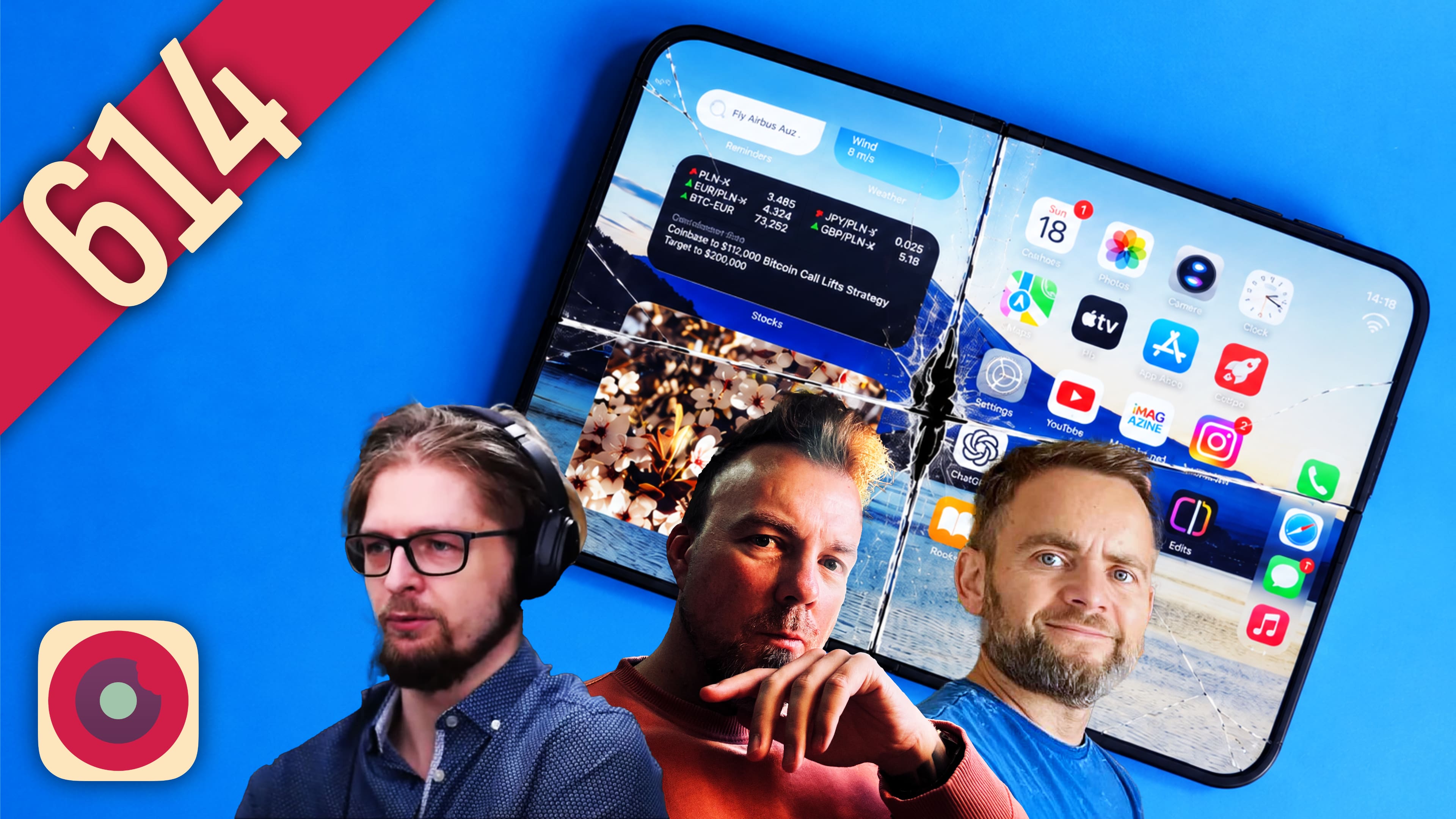 614: Pękające ekrany w iPhone Duo i kolejne nowości Apple | Nadgryzieni